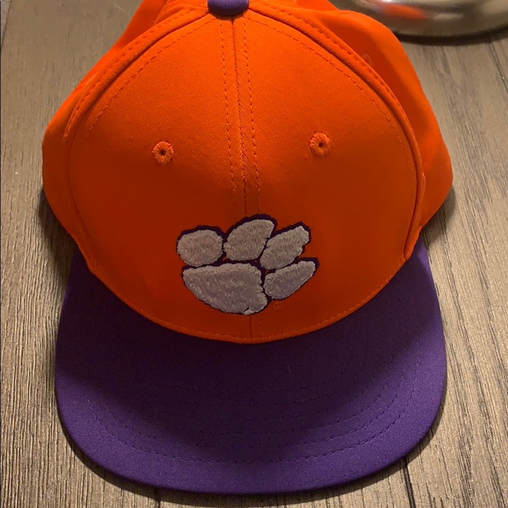 Clemson Hat Purple and Orange